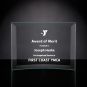Glass Crescent Accolade (Y297)