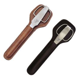 Stainless Steel and Leather Library Set (YM220)