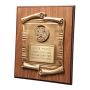 Scroll Award Plaque (Y5028)